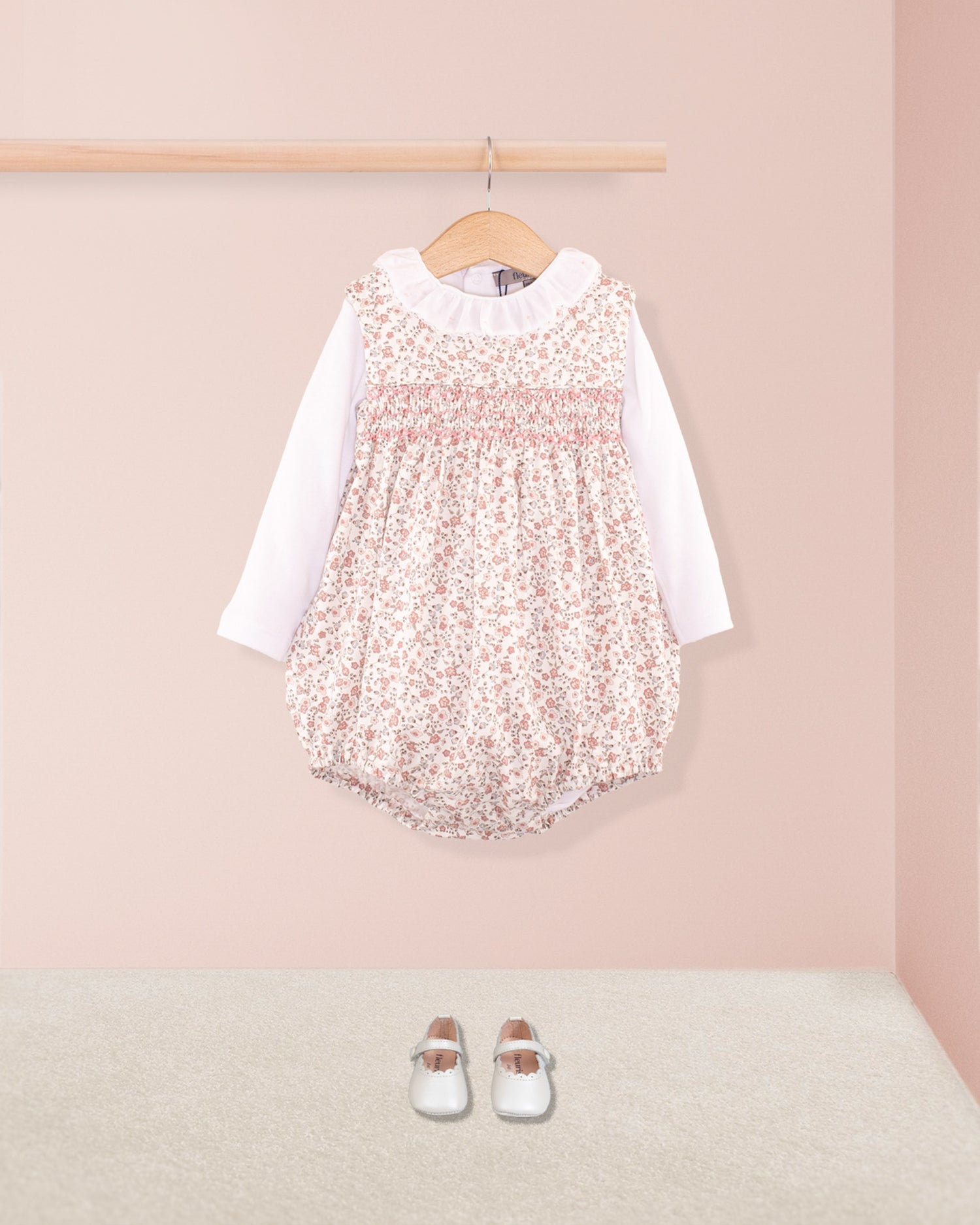 Kensington Belina Delicate Pink Floral Romper